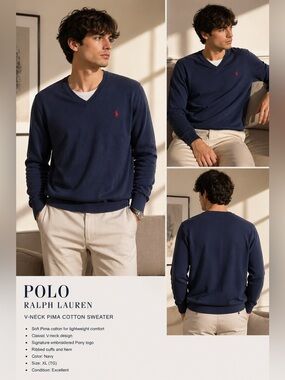 Polo Ralph Lauren Pima Cotton Sweater